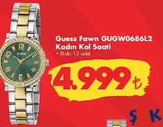 GUESS FAWN GUGW0686L2 KADIN KOL SAATI GUESS FAWN GUGW0686L2 KADIN KOL SAATI